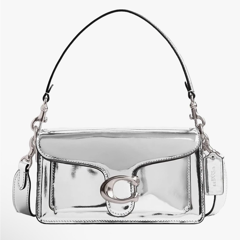 Coach Tabby 20 - Metallic Silver “Shine Collection”